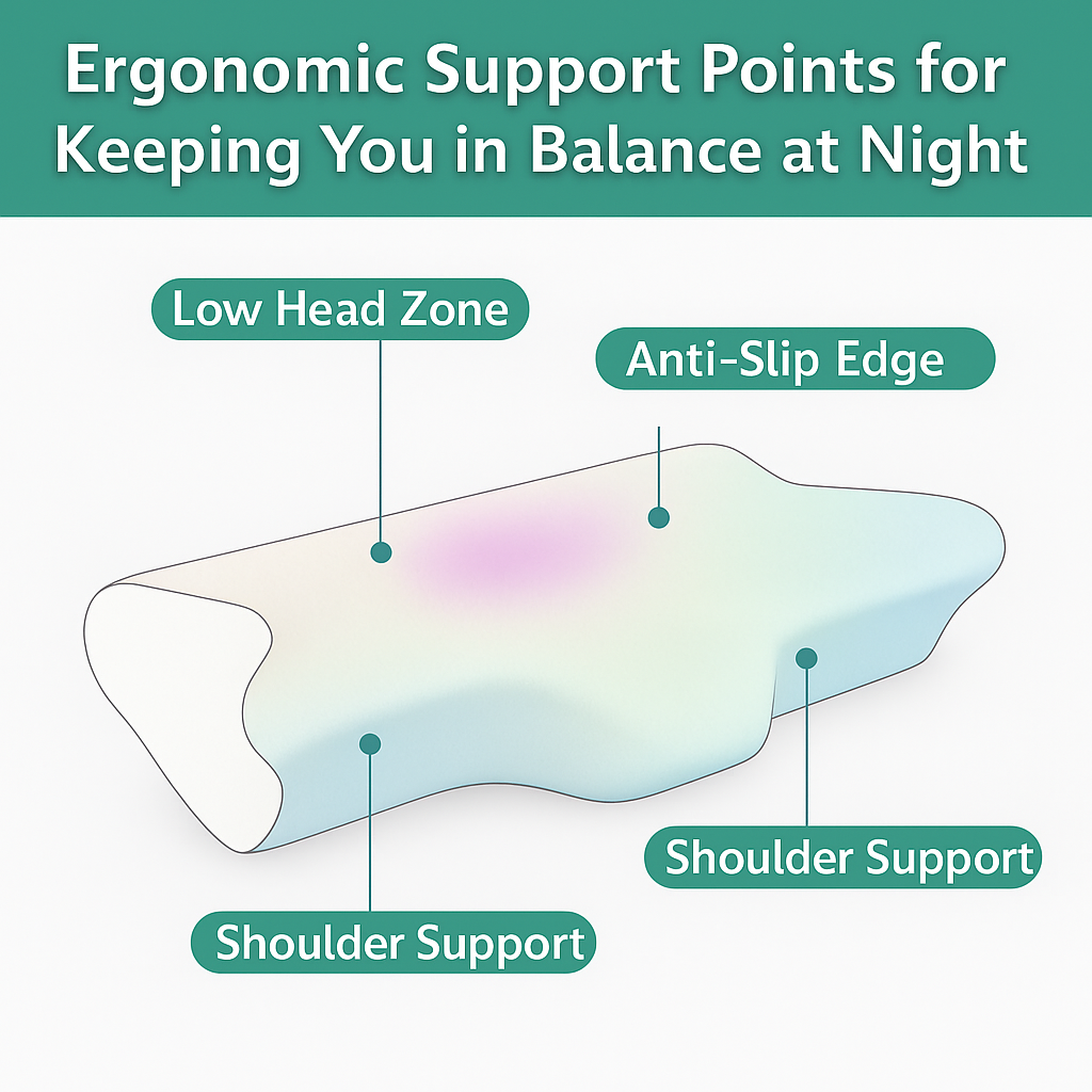 2-in-1 Neck & Arm Support Pillow